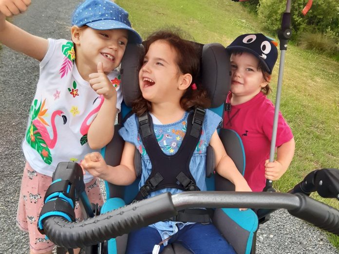  This Corby girl stayed alive after her ventilator was turned off.  Now her mother is collecting money for the hospice that helps them

