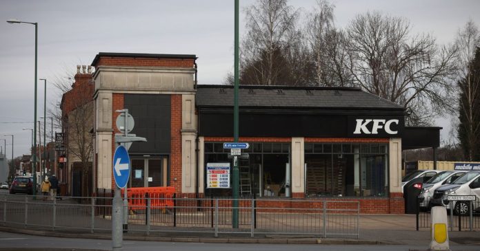Plans for major changes at KFC in Bulwell

