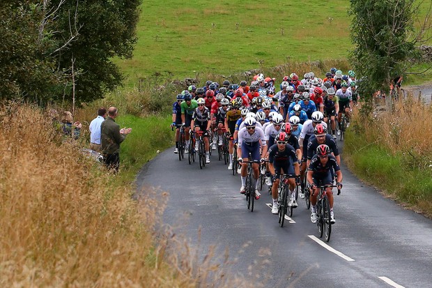 riders in the tour of britain 2022